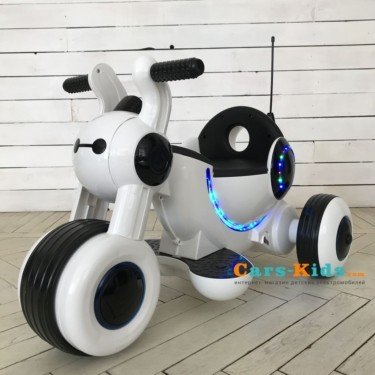 Электромотоцикл HL300 White 6V - HL300 белый