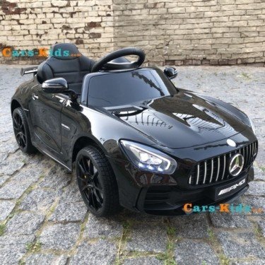 Электромобиль Mercedes-Benz GTR AMG HL-288 Lux черный глянец